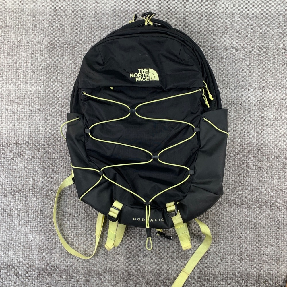 The North Face Borealis Backpack Unisex OS Black Sulphur Spring Green NF0A52SI